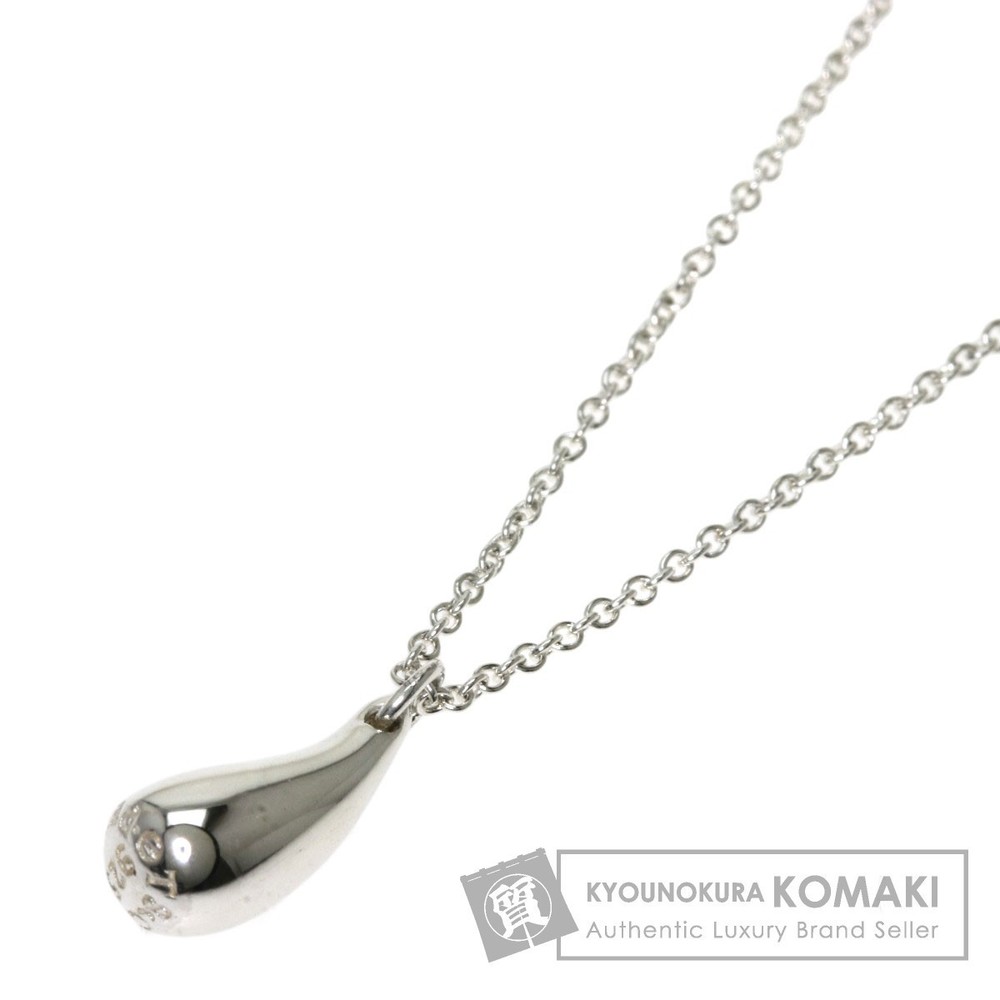Tiffany Teardrop Necklace Silver Tiffany